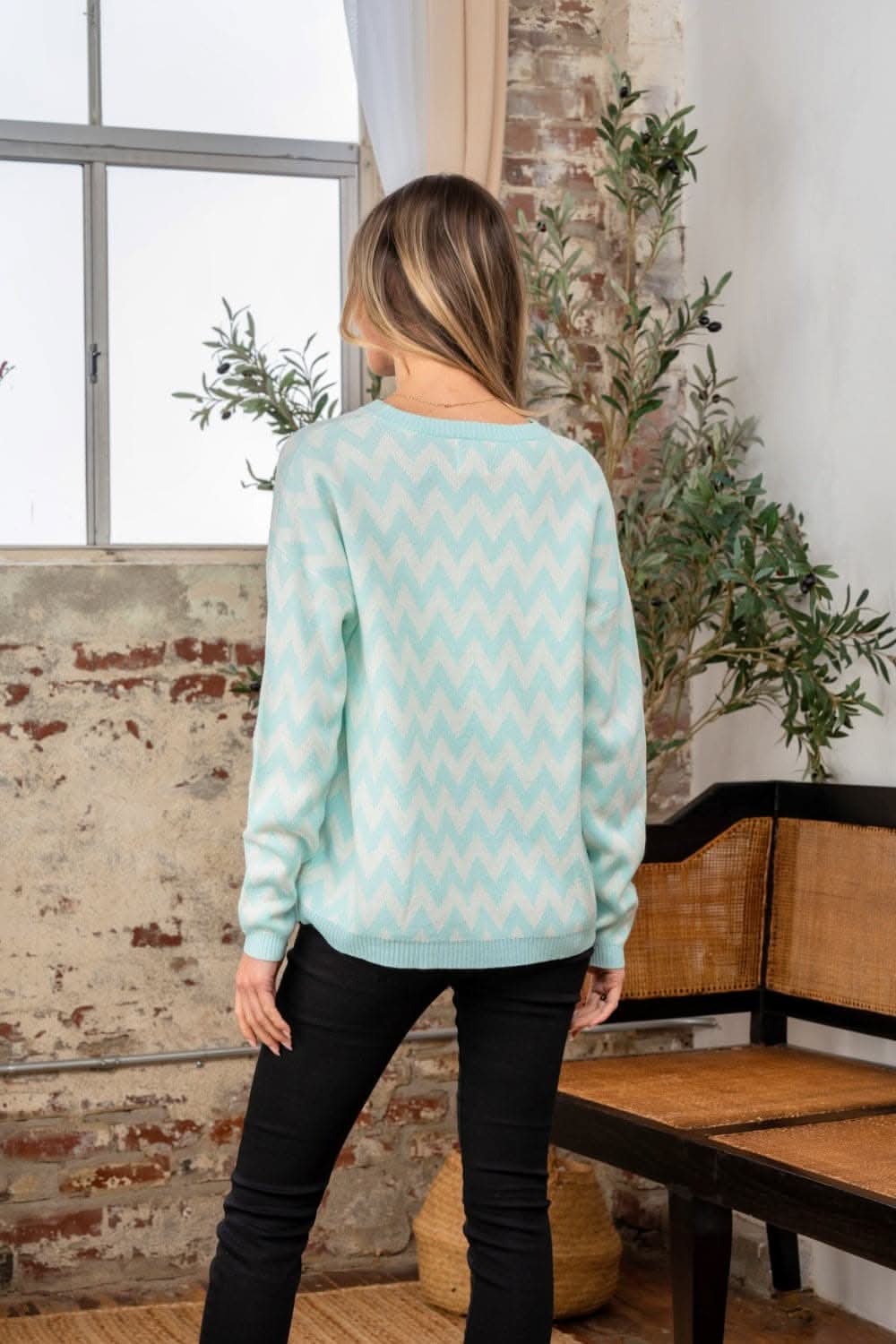 Sew In Love wave stripe sweater - Love Salve